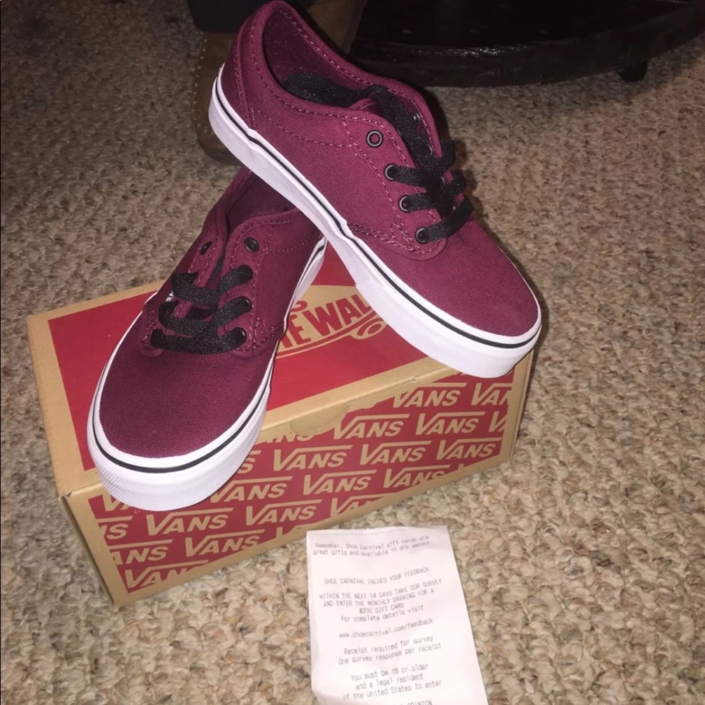 Youth vanz shoes unisex